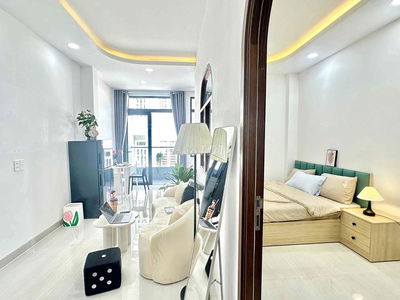 🔥1PN Ban Công Mới 100% Gần Chợ Bà Chiểu_Cầu Bông_Hàng Xanh_Bình Thạnh