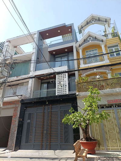 Nhà mới đẹp y hình 5 x 20 có 5pn 5wc sân thượng