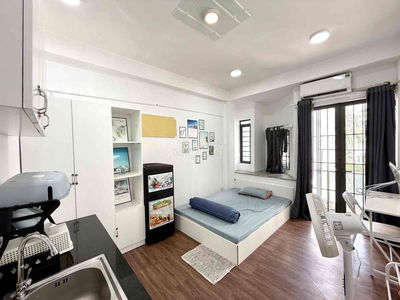 CHDV 9 PHÒNG, 42M2, 6 TẦNG, HOÀNG SA QUẬN 3, HẺM NHỰA 8M THÔNG