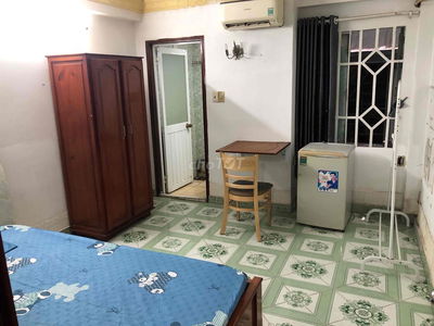 PHÒNG 14M2, ĐẦY ĐỦ NỘI THẤT, GIỜ TỰ DO, KO CHUNG CHỦ