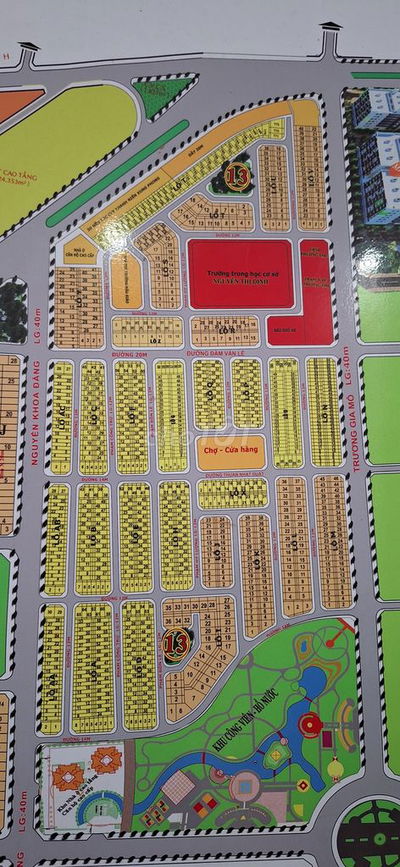 Đất khu dân cư số 1,Gần khu hành chánh Q2 -DT 110m2 - sổ đỏ - 13,5 tỷ