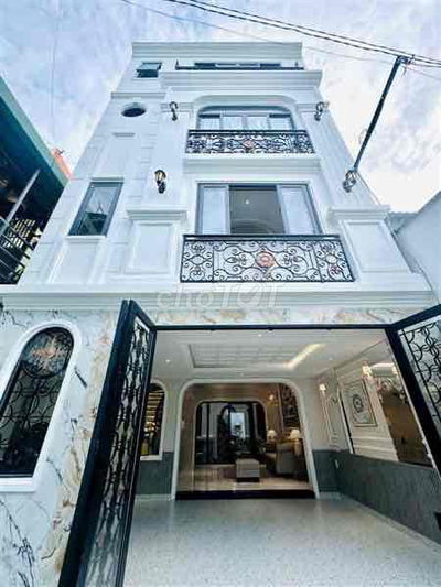 NHÀ 4 TẦNG HXH-THIẾT KẾ CỰC ĐẸP-65M2 NGANG 5,5M-GẦN EMART2-NHỈNH 7TỶ