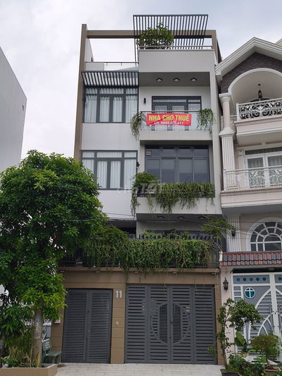 Nhà đẹp cho thuê, kdc Hương Lộ 5