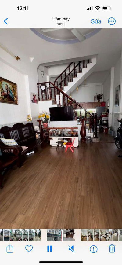 Bán nhà 3 tầng sân thượng, 4 x 12 sổ riêng, Hxh, giá chỉ 4 tỷ 850tr bl