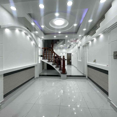 nhà mới đẹp- hẻm xe hơi - lữ gia - DT: 4m x 17m - 17 triệu TL