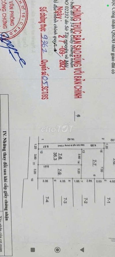 Bán nhà kiến Hưng 5 tầng lô góc