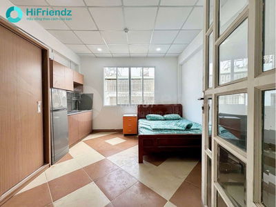 CHO THUÊ STUDIO CỬA SỔ THOÁNG, FULL NỘI THẤT, GẦN CẦU SÀI GÒN