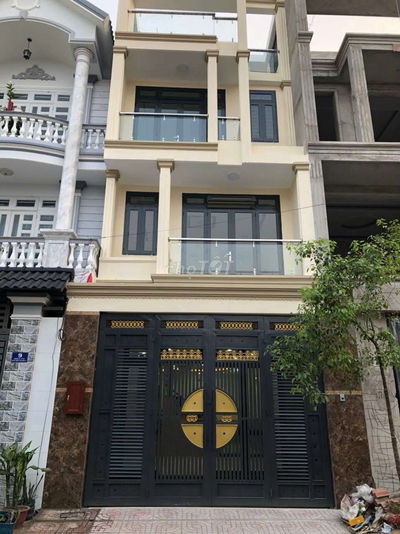 Nhà phố 5x18m KDC Hiệp thành city 1trệt 3 lầu đường 10m thông