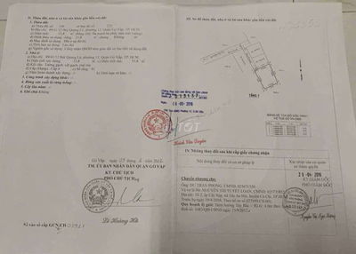 Hỗ trợ chủ bán giúp nhà Bùi Quang Là p12 dt 6x6m 1 lầu cn đủ 34m2