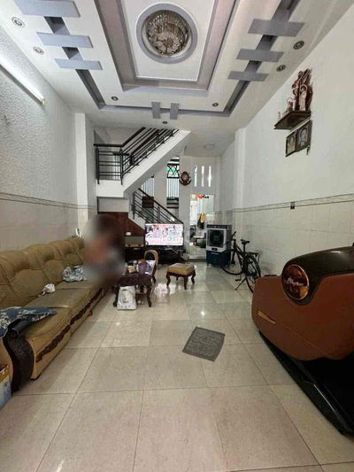 nhà đúc 2 tấm phường đông hưng thuận Q12 dt: 52m2