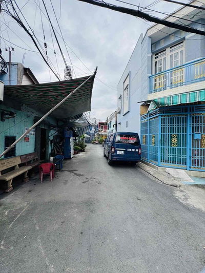 NHÀ HẺM XE HƠI QUẬN 6 - 43m2 - 3 PN - BÌNH TIÊN - KHÔNG QH - CHỈ 5.XX