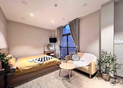 CHO THUÊ CĂN HỘ MINI QUẬN 1- NGUYỄN TRÃI KHU ỐC ĐẢO-THANG MÁY- FULL NT