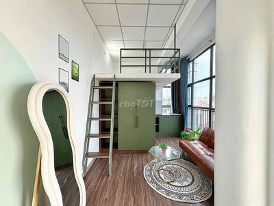 Duplex Ban Công View Landmark - Gần ĐH GTVT, Hutech - Đầy Đủ Tiện Nghi