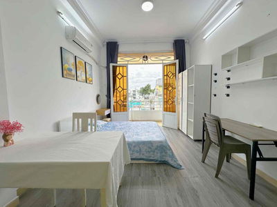 Trống Sẵn CHDV - Studio balcon 35m2 - Mặt Tiền Dakao, Quận 1