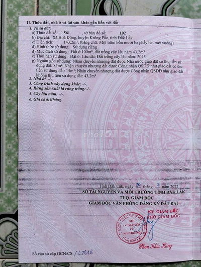 Cần Bán Đất Gần Đặc Công 198