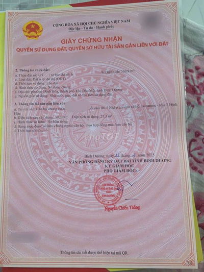 Nhà ở xã hội Định Hòa, lầu 4 giá 440 triệu. Sài Gòn mua được