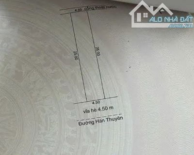 SỤP HẦM MẶT TIỀN 7M5 ĐƯỜNG HÀN THUYÊN  XÓT CĂN 112M2 CHảo 11 TỶ