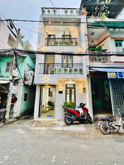 BÁN NHÀ ĐƯỜNG 6M LÊ VĂN DUYỆT Q BÌNH THẠNH
