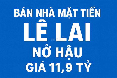 Chinh chủ bán nhà mặt tiền