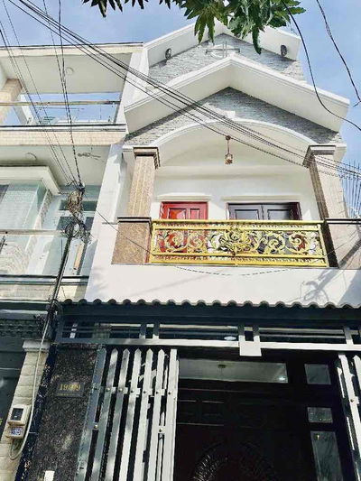 Bán nhà Mã Lò,Bình Tân, hẻm xe hơi, 3 tầng, 4x15m, Chỉ 5.88 Tỷ