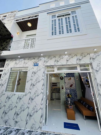 Nhà Đẹp 1 Lầu 5 x 8m, 3 Phòng Ngủ Ngay Ngã Ba Tân Kim, Sổ Hồng Riêng