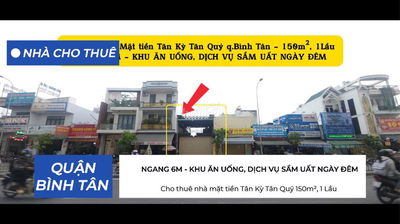 Cho thuê nhà mặt tiền Hòa Bình 72m², 3 Lầu - NGAY CHỢ-SIÊU THỊ