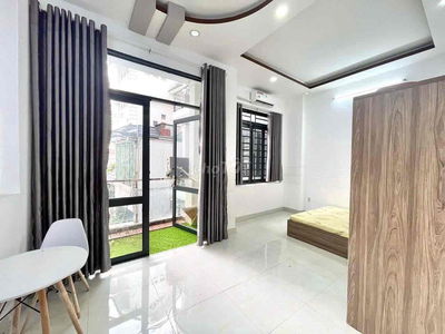 CHO THUÊ PHÒNG KHÔNG GÁC BAN CÔNG ĐÓN GIÓ FULL NỘI THẤT MỚI XÂY