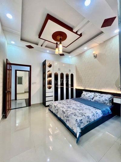 Bán nhà đúc thật BTCT Hẻm xe hơi Phạm Văn Chiêu gần Chợ Thạch Đà