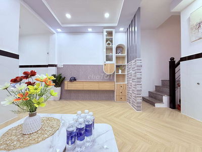 3 tầng, hẻm 3m, 5 bước HXH thông Chợ Gò Vấp, Phan Văn Trị