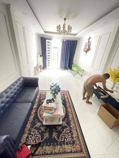 Nhà Mặt tiền Nguyễn Lộ Trạch sát MT Gò Dầu, DT 88m2 (4x22m) 2 tầng 8tỷ