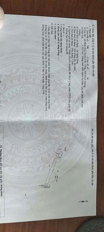 Chính chủ bán đất view hồ Dầu Tiếng 1300m2