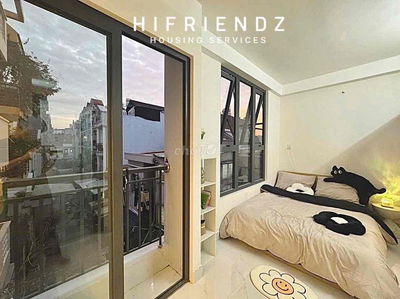 CHO THUÊ PHÒNG KHÔNG CÓ GÁC BAN CÔNG ĐÓN GIÓ FULL NỘI THẤT MỚI XÂY