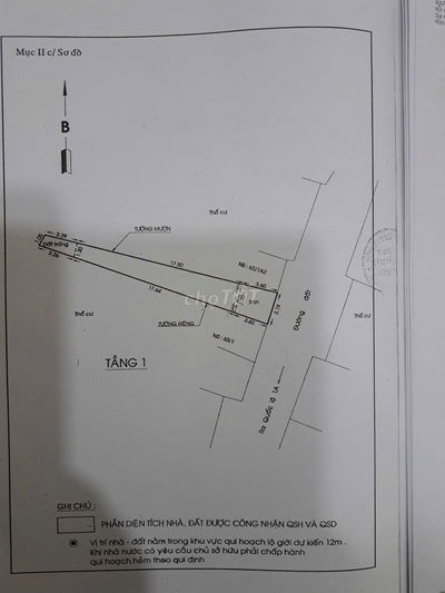 Nhà chính chủ 137m2 1 phòng ngủ đường Trường Chinh Quận 12