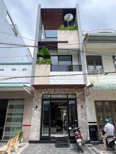 NHÀ XÂY MỚI 1 TRỆT 2 LẦU (CÓ SÂN THƯỢNG) Ở 6B2 KDC 91B - PHƯỜNG TÂN AN