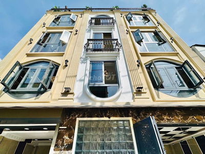 Nhà mặt Tiền💎Lê Văn Thọ P11💎Ngang 9m Sầu 5,1m 💎4 Lầu 4PN 6WC💎