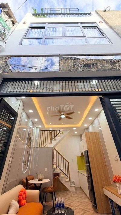 BÁN HUỲNH VĂN NGHỆ PHẠM VĂN BẠCH TÂN BÌNH MỚI 4 TẦNG FULL NỘI THẤT