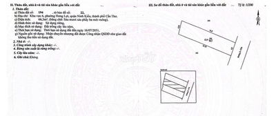 Cho thuê đất hẻm 132 đường 3/2 nối Trần Hoàng Na nối dài