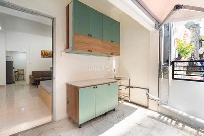 🔺THUÊ CĂN HỘ TRUNG TÂM Q.3 , 1 PHÒNG NGỦ 1 PHÒNG KHÁCH BAN CÔNG