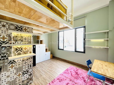 PHÒNG GÁC LỮNG 25m2 FULL TIỆN NGHI NGAY HỌC VIỆN CÁN BỘ