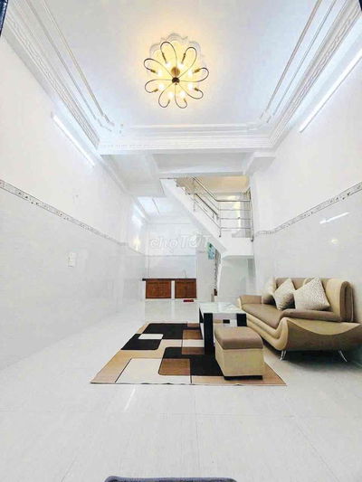 NHÀ MỚI 1/ PHÙNG TÁ CHU- KHU TÊN LỬA, GIÁP QUẬN 6- HẺM 4M THÔNG