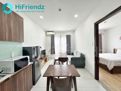 CĂN HỘ 1PN FULL NT CAO CẤP Ở QUỐC HƯƠNG GẦN CẦU SÀI GÒN TRẦN NÃO GYM