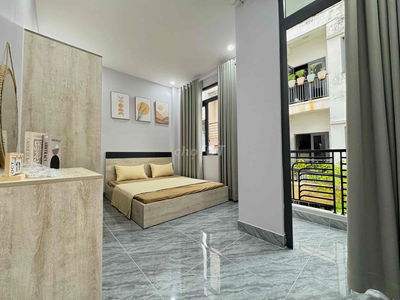 💥 PHÒNG MỚI 100% CÓ BAN CÔNG 1PN NGAY ĐOÀN VĂN BƠ FULL NỘI THẤT 💥