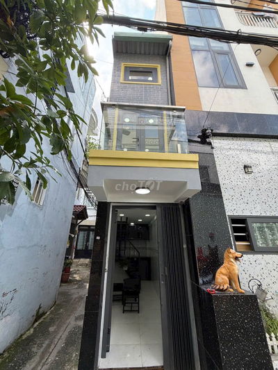 Chỉ 1 Tỷ hơn có nhà sổ Hồng riêng 1 trệt 2 lầu mới đẹp hẻm xe hơi