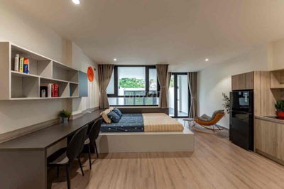 HỆ THỐNG STUDIO BANCON, TÁCH BẾP NGAY TRUNG TÂM Q7, FULL NỘI THẤT