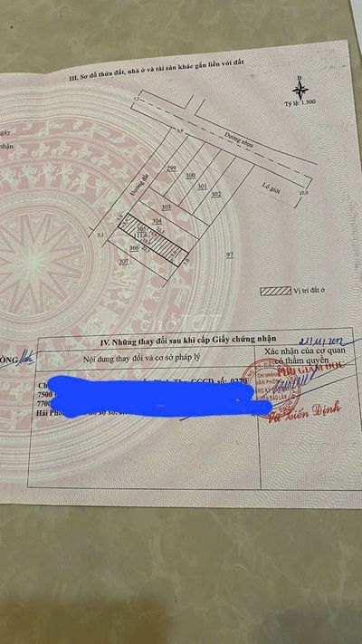 Chính chủ cần bán gấp lô đât 112m2 full thổ giá 680tr ,lộc an ,bảo lộc