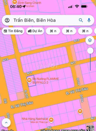 cần bán lô biệt thự góc 2 mặt tiền d2d võ thị sáu biên hoà
