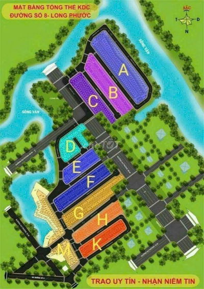Bán đất dự án VN1234 đường 8 Long Phước Quận 9