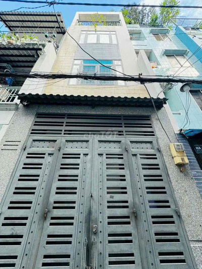 BÁN NHÀ HẺM 4M LÝ THÁI TỔ Q10 3.6 x 10 36m2 4 TẦNG GIÁ 8 TỶ TL