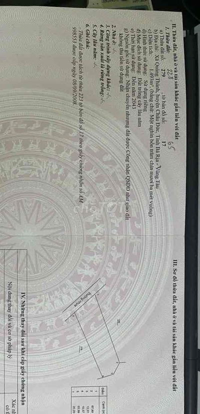 25m mặt tiền xã quảng thành