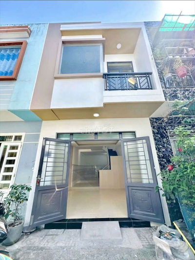 Nhà Hóc Môn 395triệu ngang 4 sâu 14 cách chợ Nhị Xuân 200m đừơng ô tô